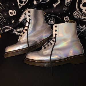 Holographic Doc Martens Pascal 1460 - Size 10 Boot